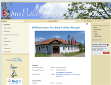 Tablet Screenshot of amtputlitz-berge.de